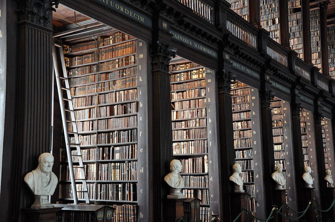 old library books